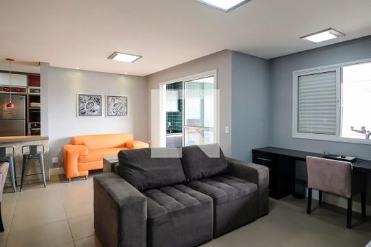 Sala de apartamento à venda com 2 quartos, 110m² em Santa Paula, São Caetano do Sul