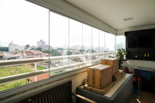 Varanda de apartamento à venda com 2 quartos, 110m² em Santa Paula, São Caetano do Sul
