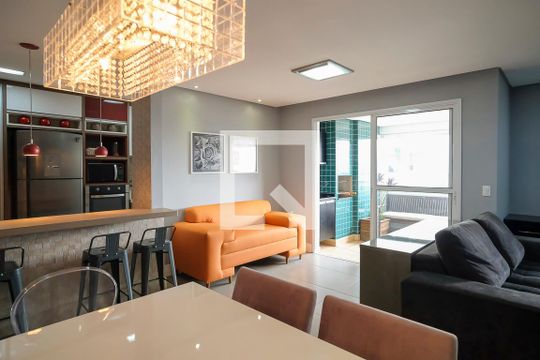 Sala de apartamento à venda com 2 quartos, 110m² em Santa Paula, São Caetano do Sul
