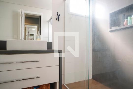Banheiro da Suíte 1 de apartamento à venda com 2 quartos, 110m² em Santa Paula, São Caetano do Sul