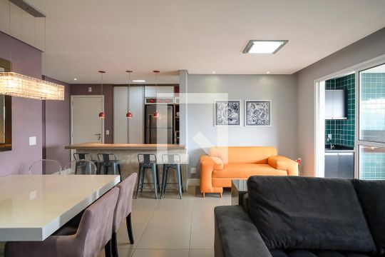 Sala de apartamento à venda com 2 quartos, 110m² em Santa Paula, São Caetano do Sul