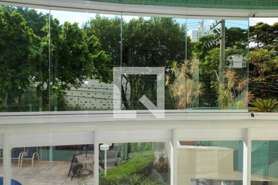 Varanda da Sala de apartamento à venda com 4 quartos, 143m² em Barcelona, São Caetano do Sul