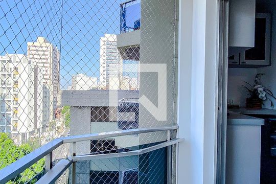Varanda da Sala de apartamento para alugar com 3 quartos, 102m² em Vila Mariana, São Paulo