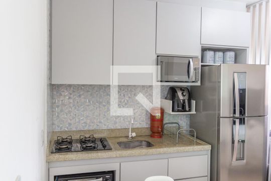 Cozinha - Armários de apartamento à venda com 2 quartos, 35m² em Vila Esperança, São Paulo