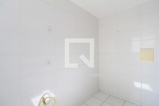 Cozinha e Área de Serviço de apartamento para alugar com 2 quartos, 55m² em Manacás, Belo Horizonte