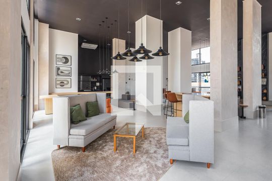 Salão de Festas de apartamento para alugar com 1 quarto, 38m² em Pinheiros, São Paulo