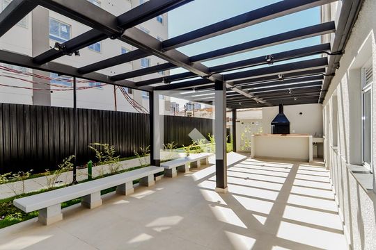 Área comum - Churrasqueira de apartamento à venda com 2 quartos, 36m² em Vila das Bandeiras, Guarulhos