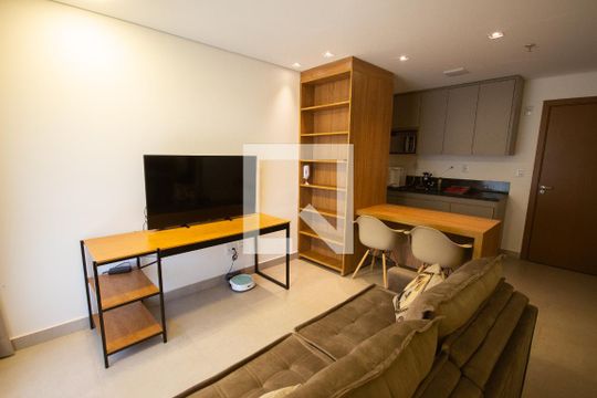 Sala de kitnet/studio para alugar com 1 quarto, 35m² em Jardim Botânico, Ribeirão Preto