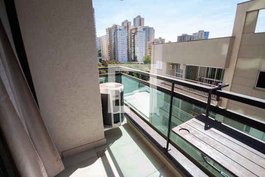 Sacada de kitnet/studio para alugar com 1 quarto, 35m² em Jardim Botânico, Ribeirão Preto
