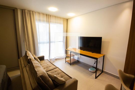 Sala de kitnet/studio para alugar com 1 quarto, 35m² em Jardim Botânico, Ribeirão Preto