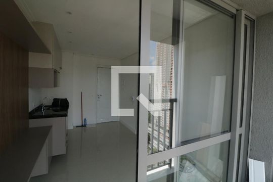 Varanda da Sala de apartamento à venda com 1 quarto, 30m² em Jardim Independência (são Paulo), São Paulo