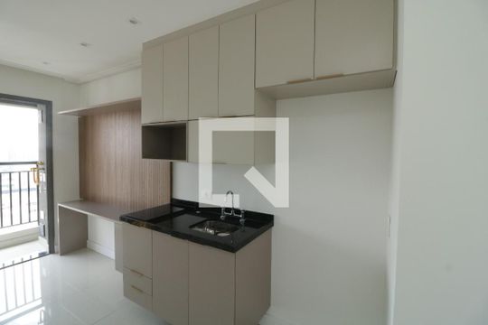 Cozinha de apartamento à venda com 1 quarto, 30m² em Jardim Independência (são Paulo), São Paulo