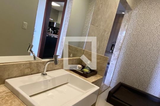Lavabo de casa à venda com 5 quartos, 434m² em Belvedere, Belo Horizonte