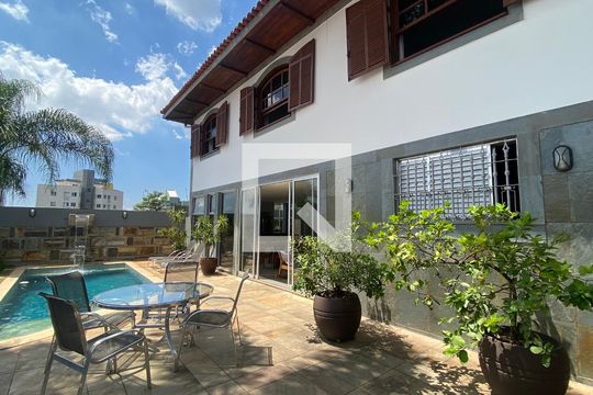 Varanda gourmet de casa à venda com 5 quartos, 434m² em Belvedere, Belo Horizonte