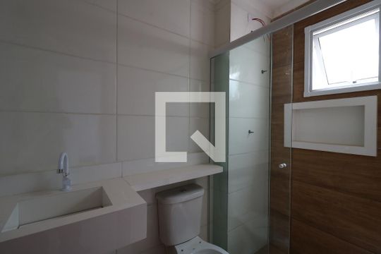 Banheiro de apartamento à venda com 2 quartos, 90m² em Parque Novo Oratório, Santo André