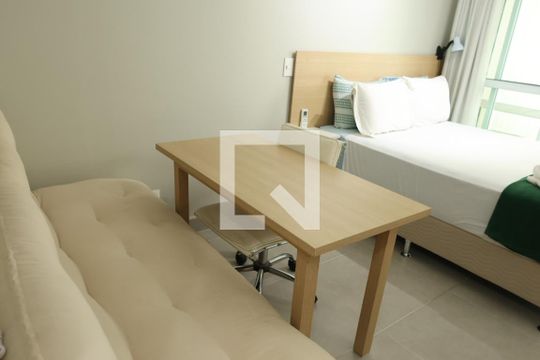 Sala de Jantar de kitnet/studio à venda com 1 quarto, 25m² em Indianópolis, São Paulo