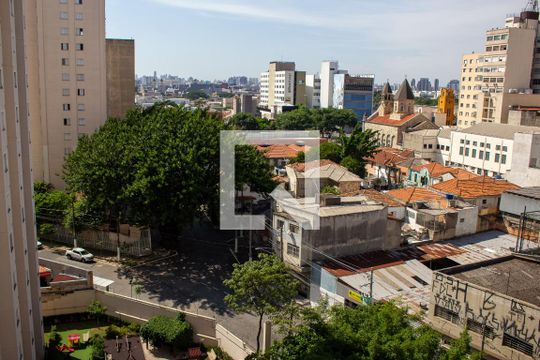 Vista da Sala de apartamento à venda com 2 quartos, 42m² em Bom Retiro, São Paulo