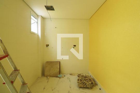 Área de Serviço de apartamento à venda com 2 quartos, 82m² em Vila Curuçá, Santo André