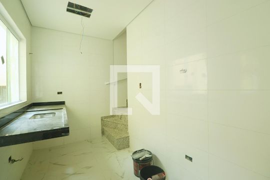 Cozinha de apartamento à venda com 2 quartos, 82m² em Vila Curuçá, Santo André