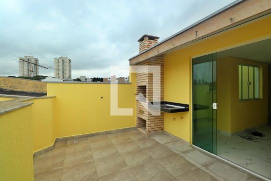 Área gourmet de apartamento à venda com 2 quartos, 82m² em Vila Curuçá, Santo André