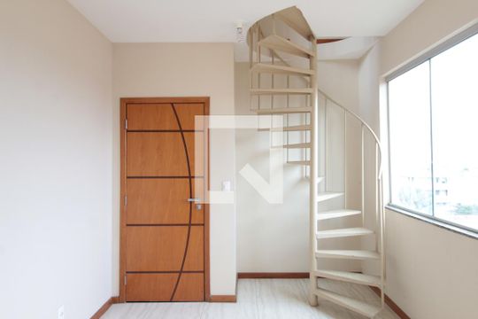Sala de apartamento para alugar com 2 quartos, 56m² em Jardim Leblon, Belo Horizonte