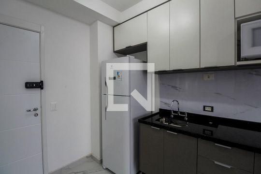 Sala/Cozinha de apartamento à venda com 1 quarto, 28m² em Jardim Independência (são Paulo), São Paulo