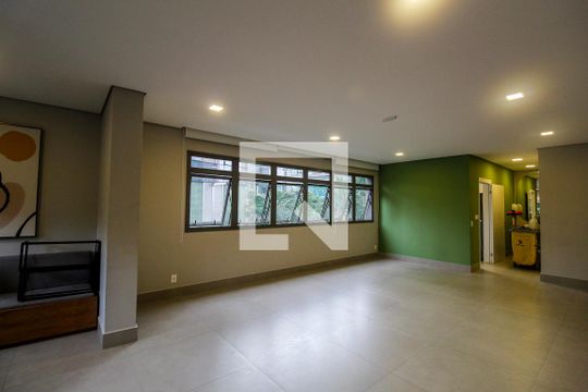 Área comum - Salão de festas de apartamento à venda com 1 quarto, 28m² em Jardim Independência (são Paulo), São Paulo