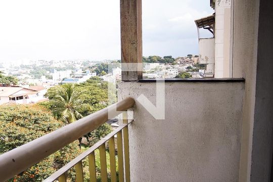 Varanda da Sala de apartamento à venda com 3 quartos, 106m² em Parque São Pedro, Belo Horizonte