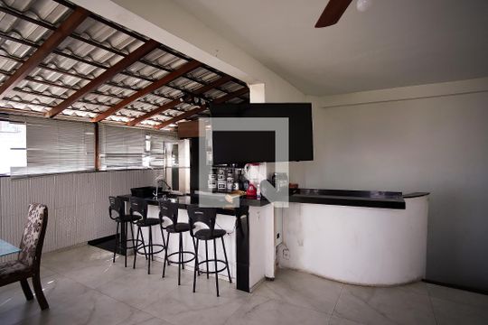 Terraço de apartamento à venda com 3 quartos, 106m² em Parque São Pedro, Belo Horizonte