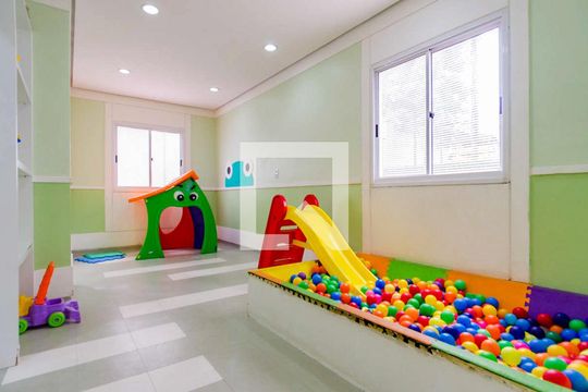 Área comum - Brinquedoteca de apartamento à venda com 2 quartos, 46m² em Nova Petrópolis, São Bernardo do Campo