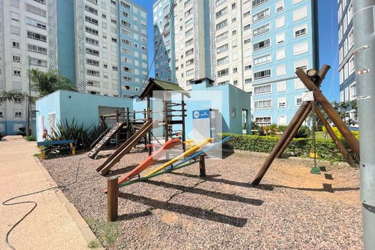 Área comum - Playground de apartamento à venda com 2 quartos, 60m² em Jardim Leopoldina, Porto Alegre