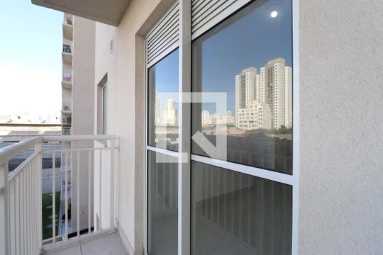 Varanda Sala de apartamento para alugar com 2 quartos, 35m² em Barra Funda, São Paulo