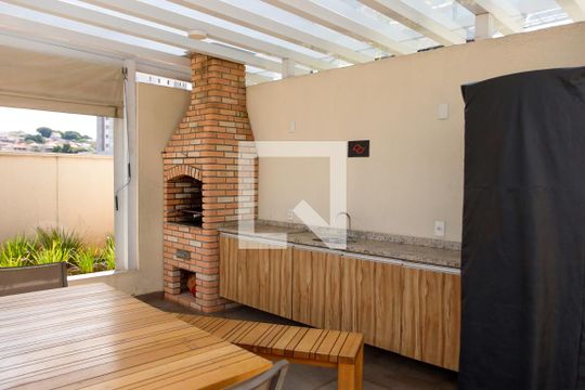 Área comum - Churrasqueira de apartamento à venda com 3 quartos, 72m² em Km 18, Osasco