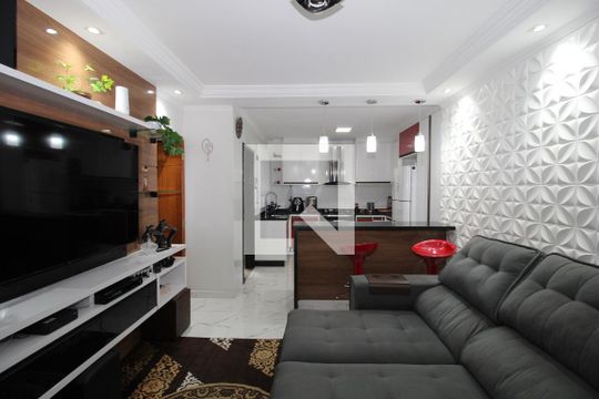 Sala/Cozinha de casa de condomínio à venda com 2 quartos, 87m² em Penha de França, São Paulo