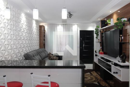 Sala/Cozinha de casa de condomínio à venda com 2 quartos, 87m² em Penha de França, São Paulo
