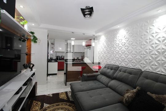 Sala/Cozinha de casa de condomínio à venda com 2 quartos, 87m² em Penha de França, São Paulo