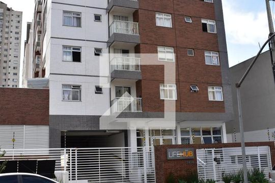 Fachada de apartamento para alugar com 1 quarto, 30m² em Guaíra, Curitiba