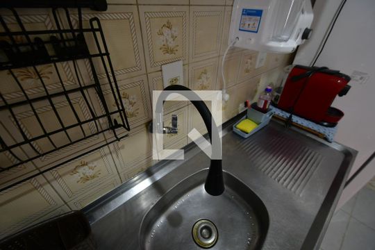 Cozinha - Torneira de apartamento à venda com 1 quarto, 43m² em Botafogo, Campinas
