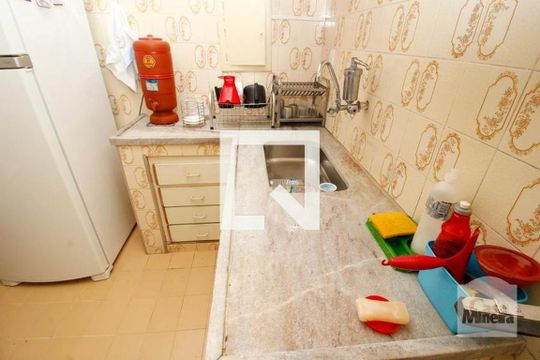 cozinha de apartamento à venda com 3 quartos, 137m² em Cidade Nova, Belo Horizonte