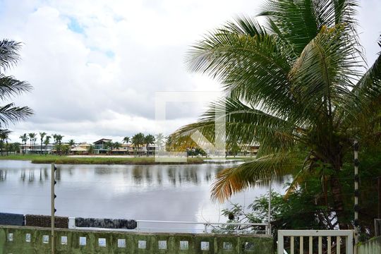 Área comum - lagoa de apartamento para alugar com 1 quarto, 70m² em Praia do Flamengo, Salvador