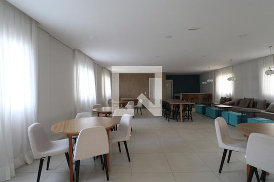 Área comum - Salão de festas de kitnet/studio à venda com 1 quarto, 30m² em Várzea da Barra Funda, São Paulo