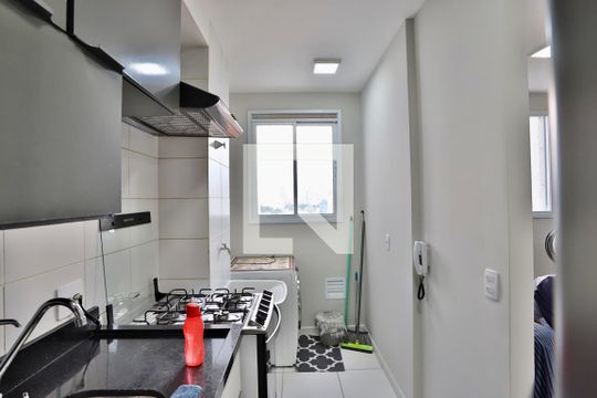 Cozinha de apartamento à venda com 2 quartos, 39m² em Brás, São Paulo