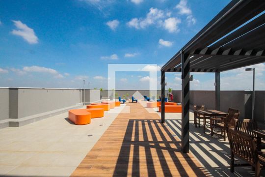 terrraço 02 de apartamento para alugar com 2 quartos, 34m² em Vila Tolstoi, São Paulo