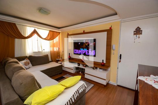 Sala de apartamento à venda com 2 quartos, 55m² em Jardim Alvorada, São Bernardo do Campo