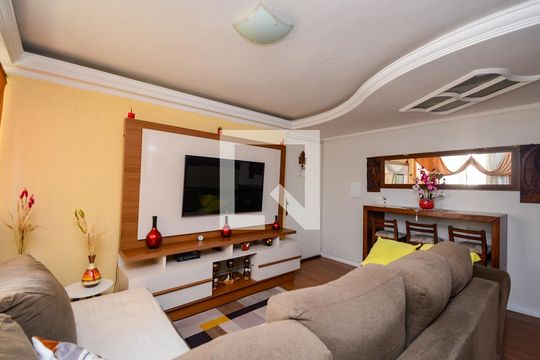 Sala de apartamento à venda com 2 quartos, 55m² em Jardim Alvorada, São Bernardo do Campo