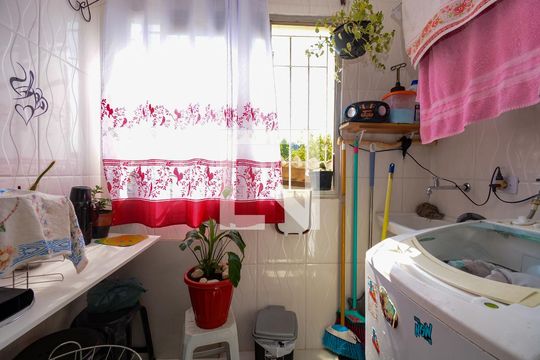 Área de Serviço de apartamento à venda com 2 quartos, 55m² em Jardim Alvorada, São Bernardo do Campo