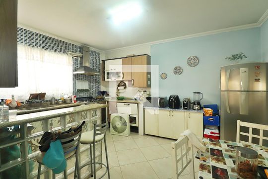 Cozinha de casa à venda com 3 quartos, 350m² em Campestre, Santo André