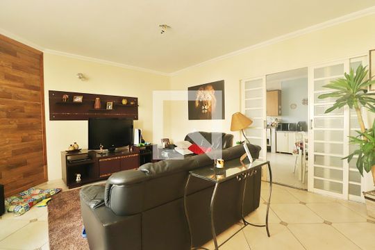 Sala de casa à venda com 3 quartos, 350m² em Campestre, Santo André