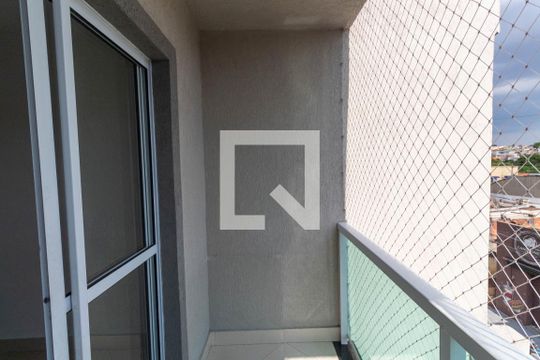 Varanda da Sala de apartamento para alugar com 2 quartos, 48m² em Vila Nhocune, São Paulo