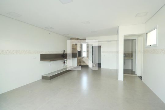 Área gourmet de apartamento à venda com 3 quartos, 144m² em Vila Metalurgica, Santo André